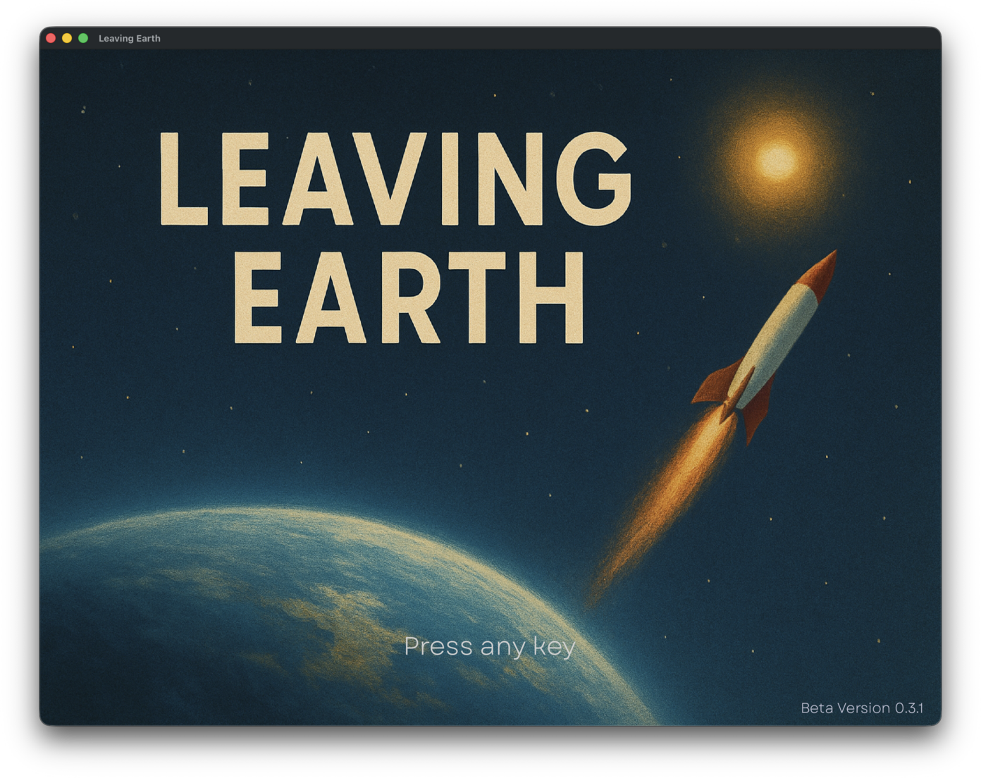 Leaving Earth image